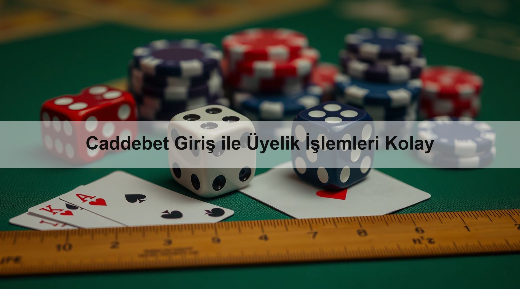Caddebet Giriş ile Üyelik İşlemleri Kolay